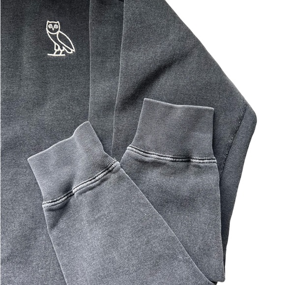 OVO - BLACK CLASSIC CREWNECK - US SM - Picture 3 of 10